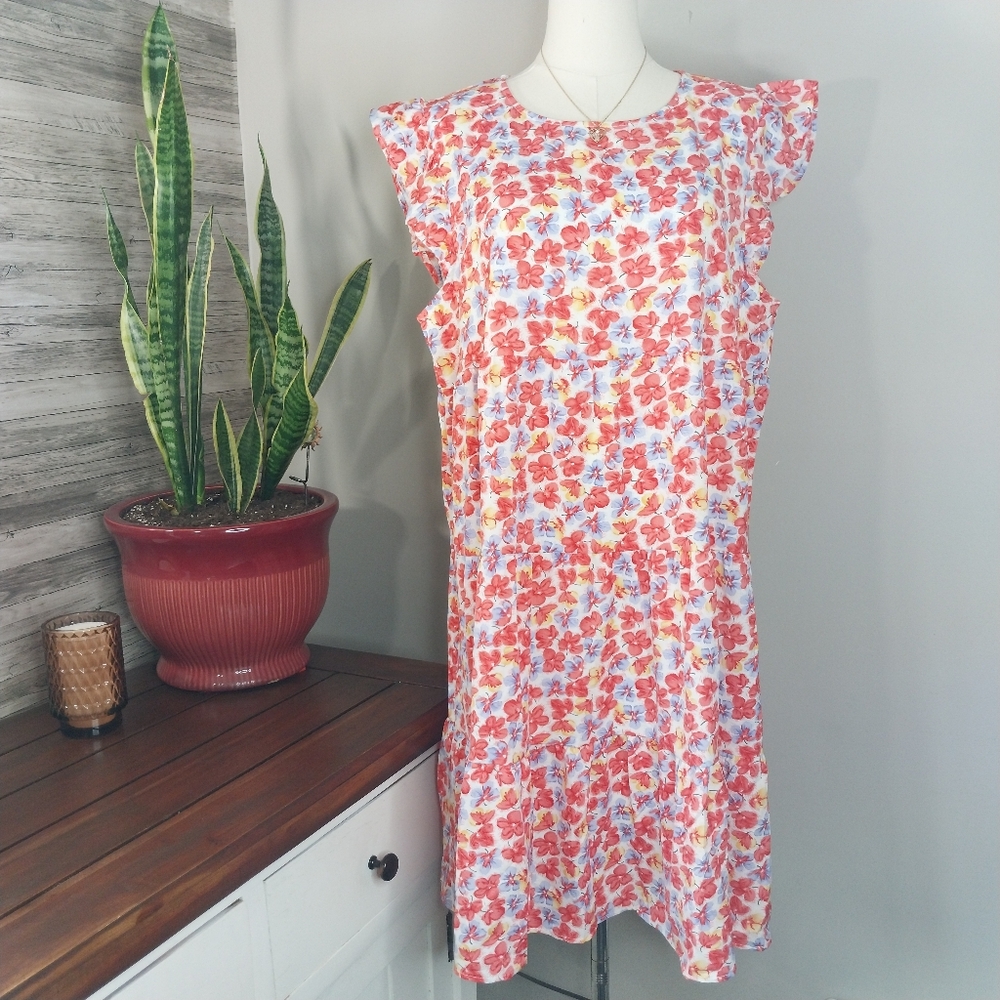 Kirundo Spring Dress Size Large Floral Colorful - Picture 13 of 15